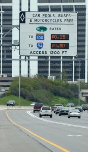Some U.S. toll lanes are already dynamically priced to reduce ­congestion. U.S. Department of Transportation.